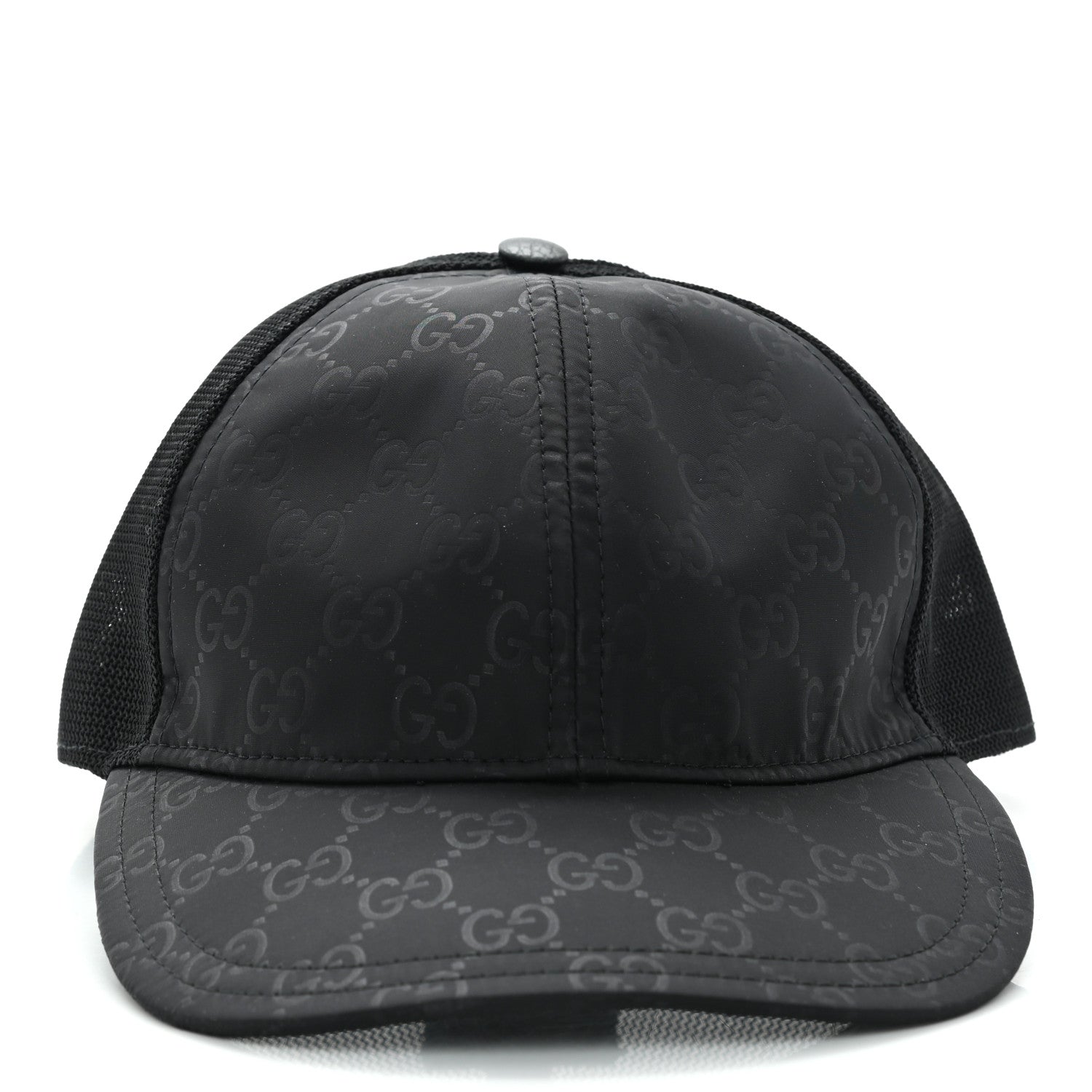 Gucci Monogram Baseball Hat M Black 6 of 9