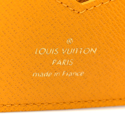 Louis Vuitton Monogram 2022 Christmas Animation New York Soho Passport Cover Yellow 6 of 7