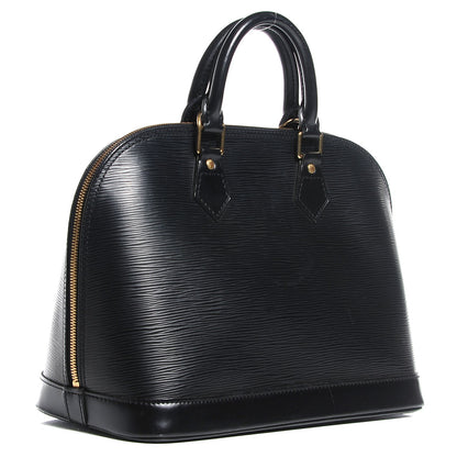 Louis Vuitton Epi Alma PM Black 3 of 7