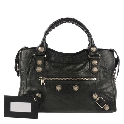 Balenciaga Agneau Giant 21 Silver Hardware City Black 1 of 12