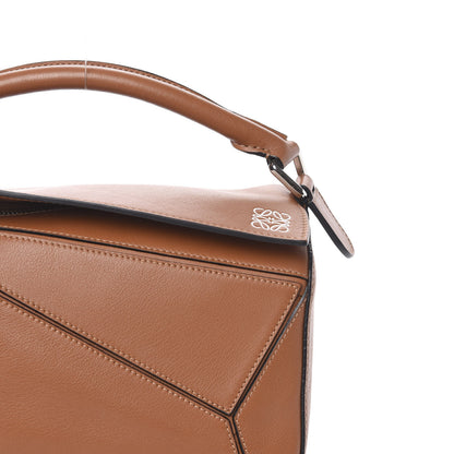 Loewe Calfskin Small Puzzle Bag Tan 9 of 11
