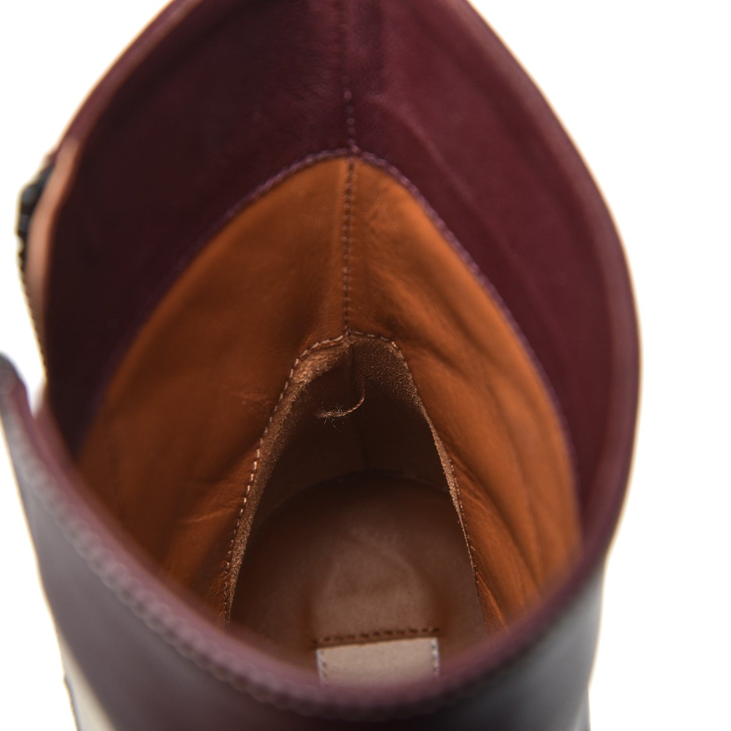 Nappa Patchwork Striped Bo-y-ch BBoots 36.5 Multicolor