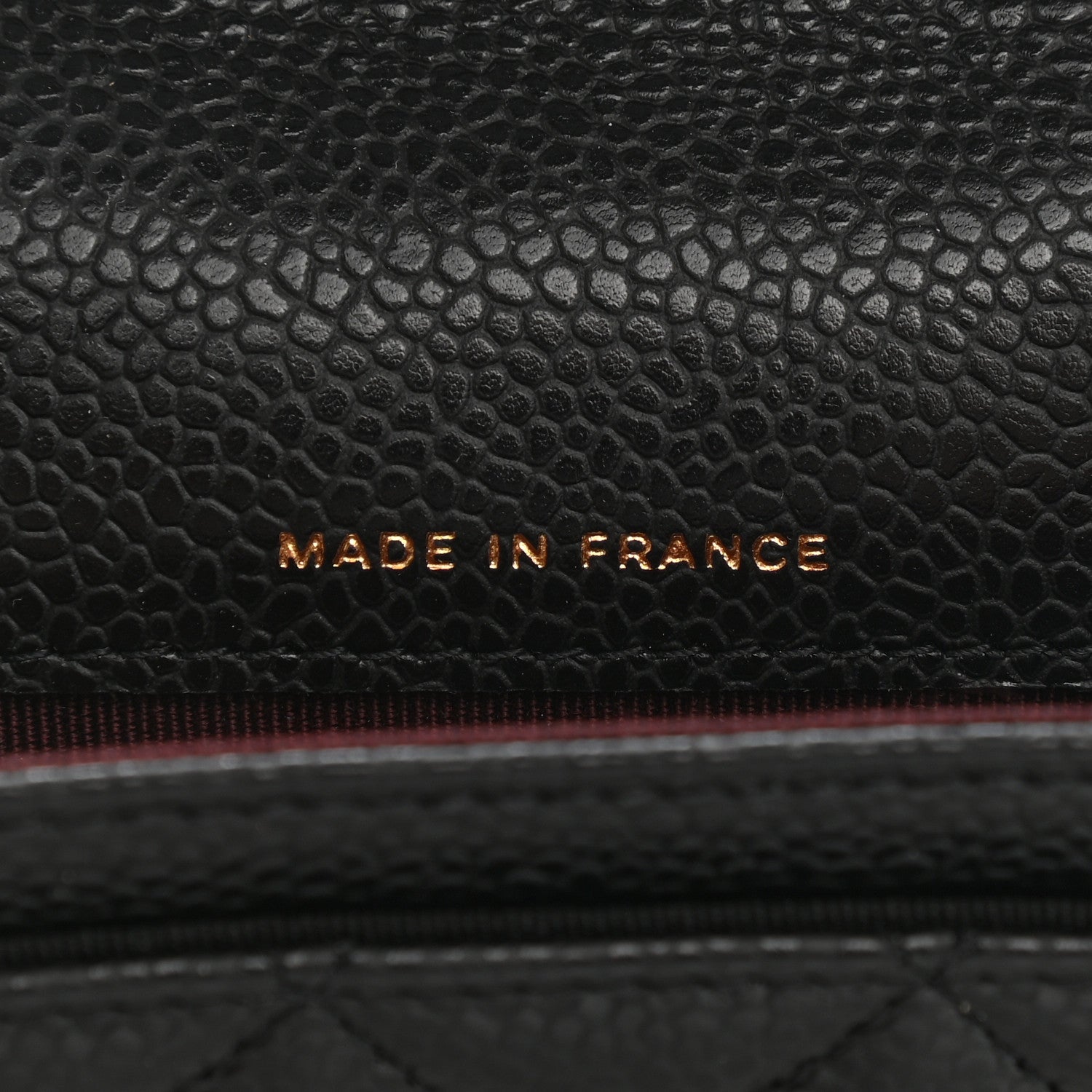 Chanel Caviar Quilted Flap Card Holder Wallet Black 8 of 9