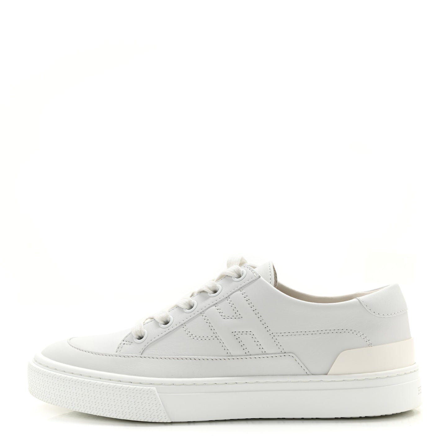 Calfskin Deep Sneakers 35 White