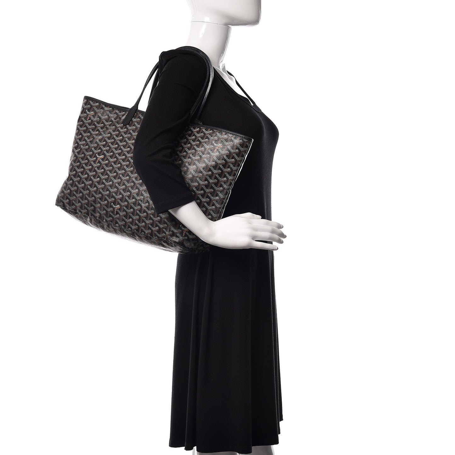 Goyardine Saint Louis PM Black