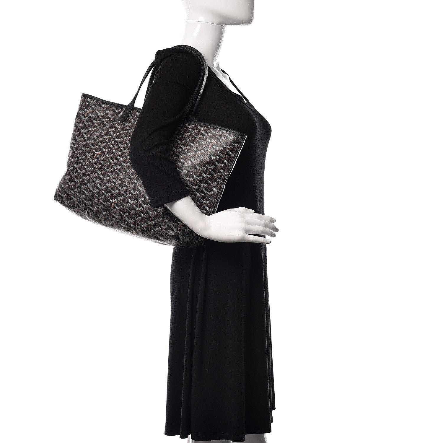 Goyard Goyardine Saint Louis PM Black 2 of 20