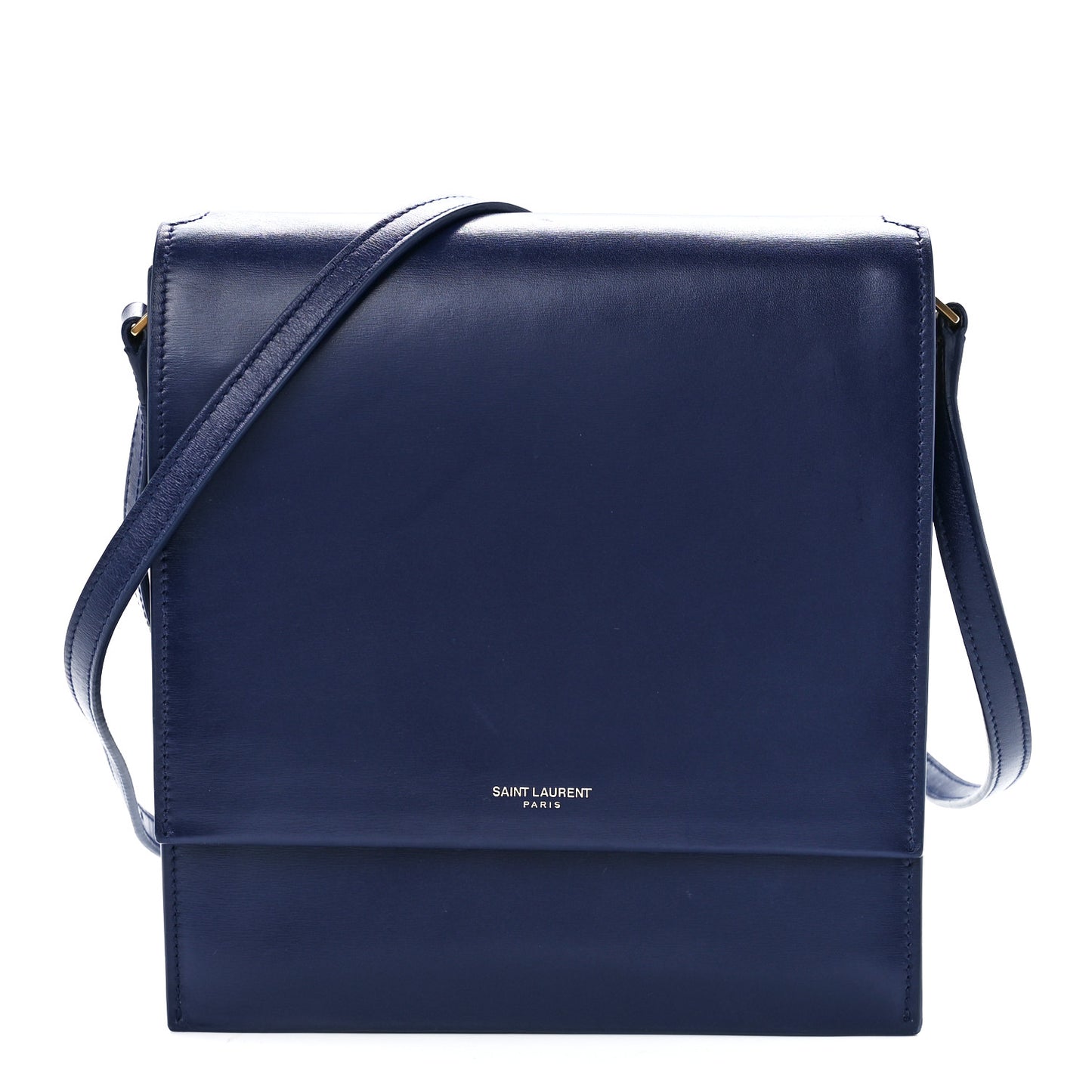 Calfskin Sao Shoulder Bag Saphir