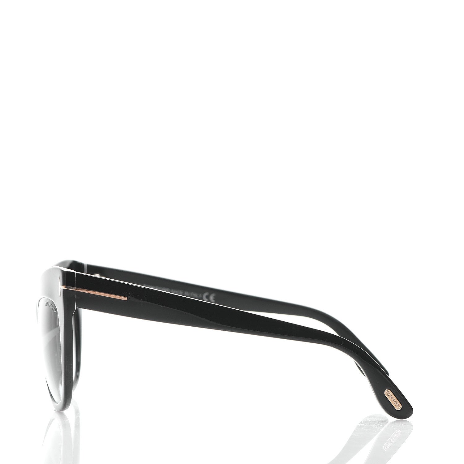 Tom Ford Nika Cat Eye Sunglasses TF523 Black 3 of 7