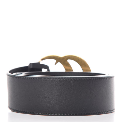 Gucci Calfskin Double G 40mm Belt 90 36 Black 3 of 9