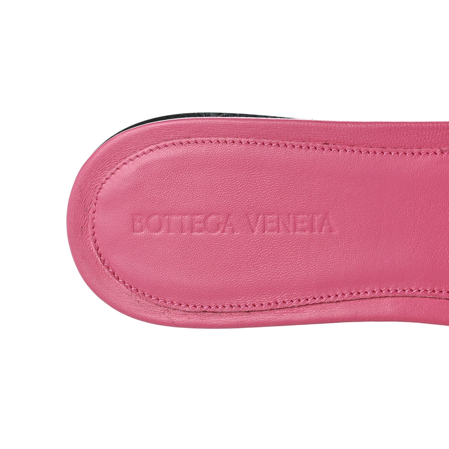 Bottega Veneta Nappa Matelasse Padded Flat Sandals 40 Azalea 7 of 9