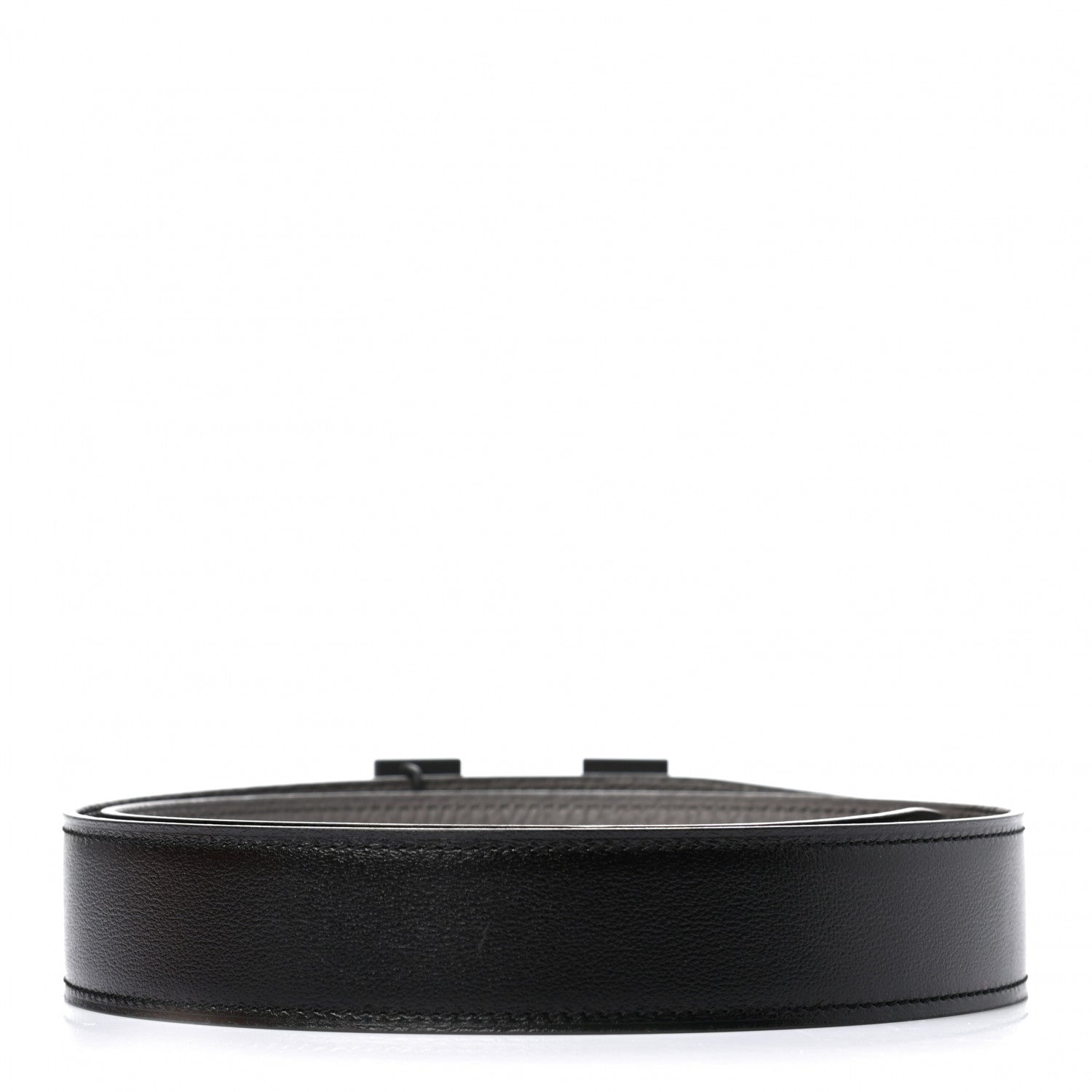 Hermes Box Togo 32mm Matte H Belt 80 Black Etain 2 of 5