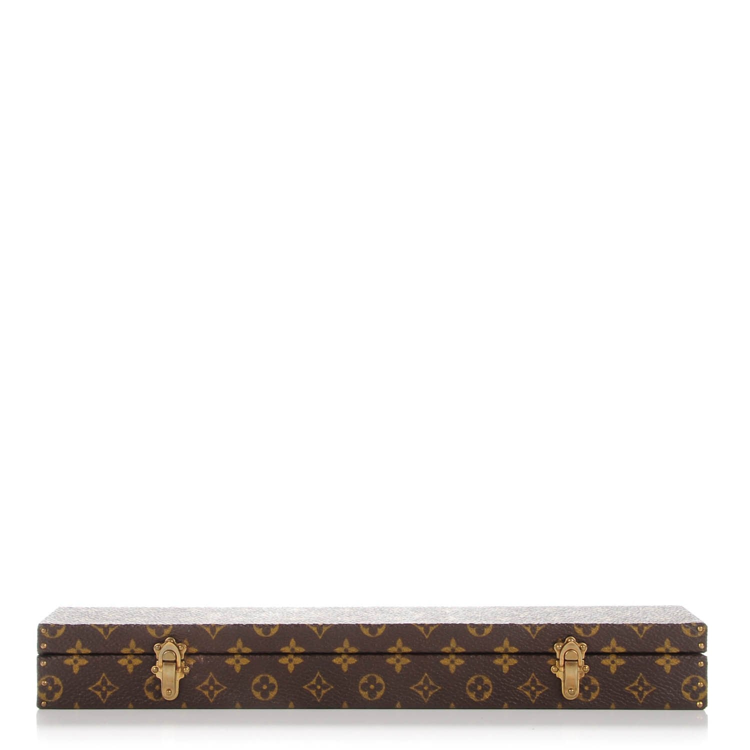 Louis Vuitton Monogram Bracelet Watch Jewelry Holder Coffret 1 of 6