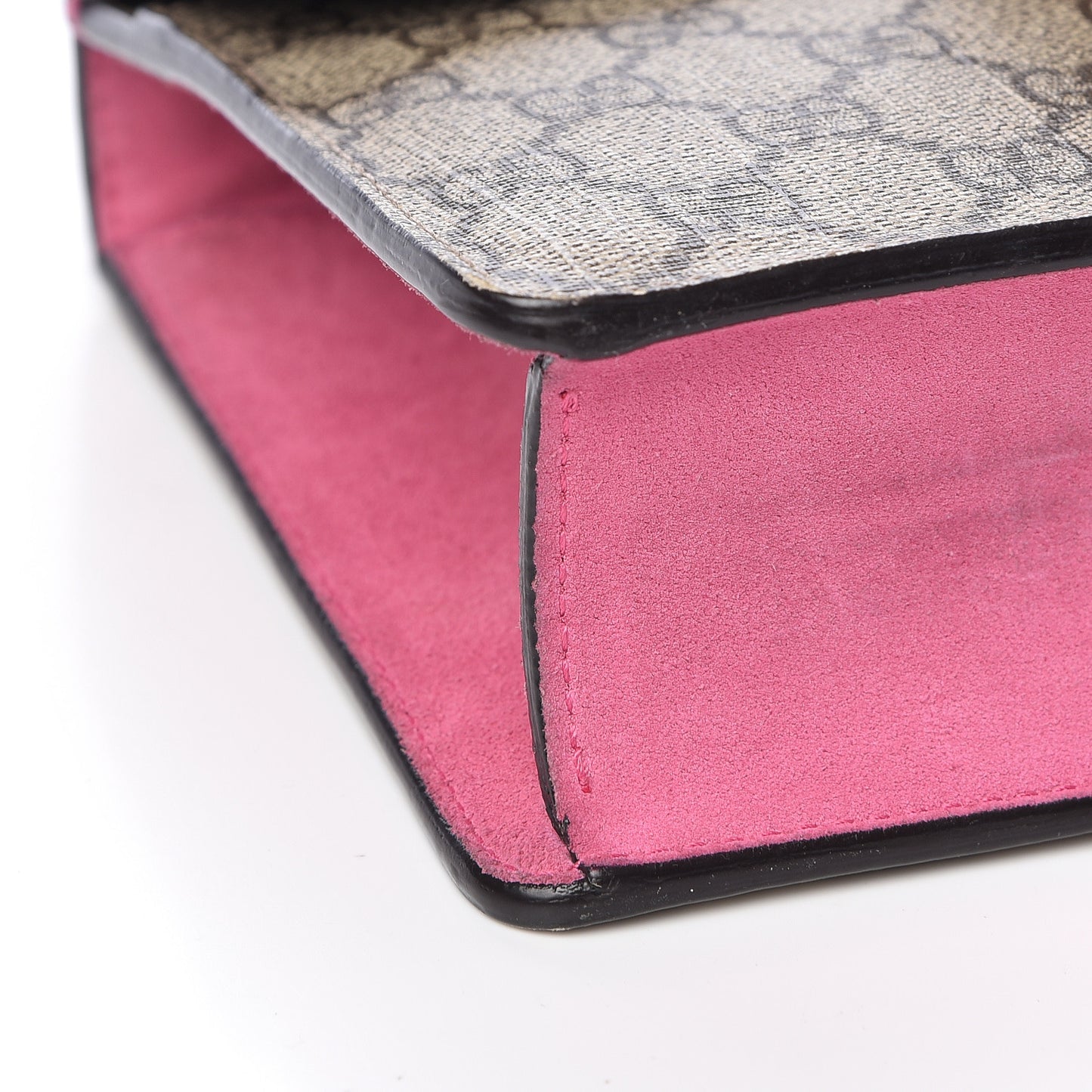 GG Supreme Monogram Mini Dionysus Shoulder Bag Pink