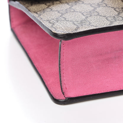 Gucci GG Supreme Monogram Mini Dionysus Shoulder Bag Pink 9 of 12