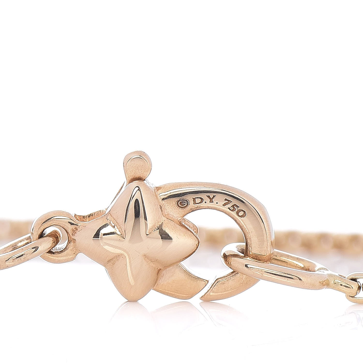 David Yurman 18K Yellow Gold Diamond Tahitian Pearl Solari Single Station Adjustable Bracelet Grey 4 of 5