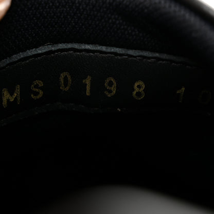 Louis Vuitton Calfskin Monogram Eclipse Luxembourg Sneakers 10 Black 9 of 9