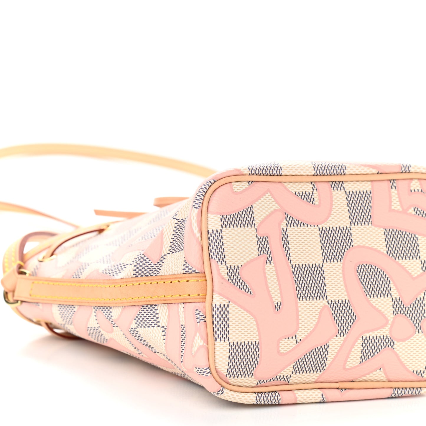 Damier Azur Tahitienne Nano Noe Rose Ballerine