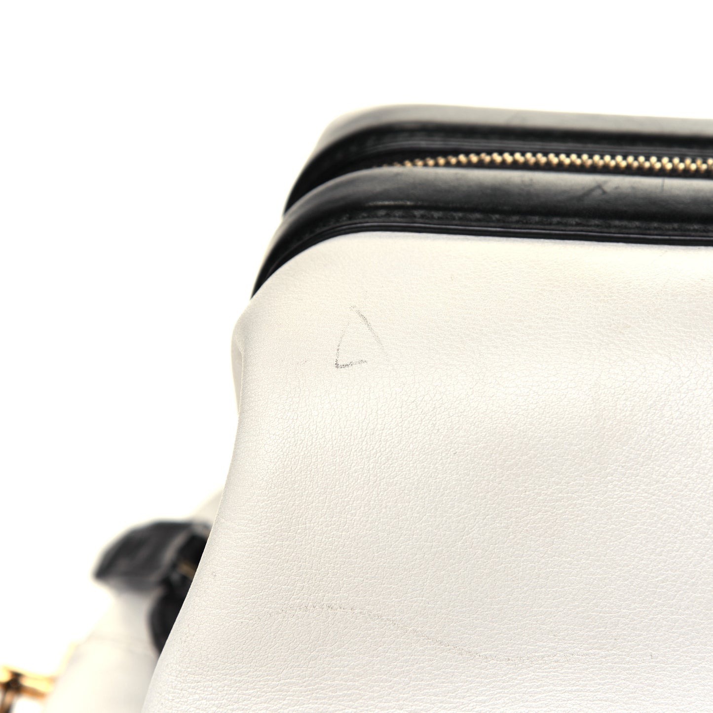 Satin Calfskin Long Frame Doctor Bag Black Cream
