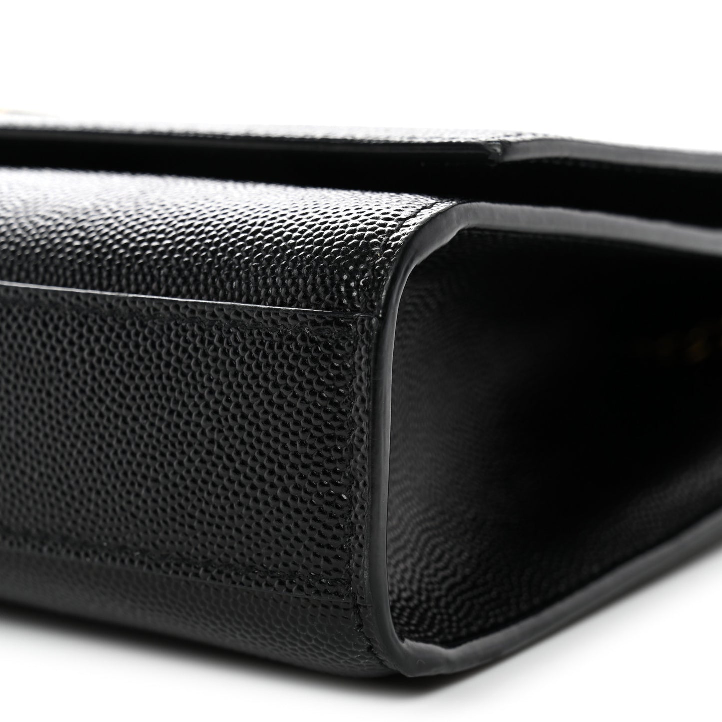 Grain De Poudre Medium Classic Monogram Kate Satchel Black