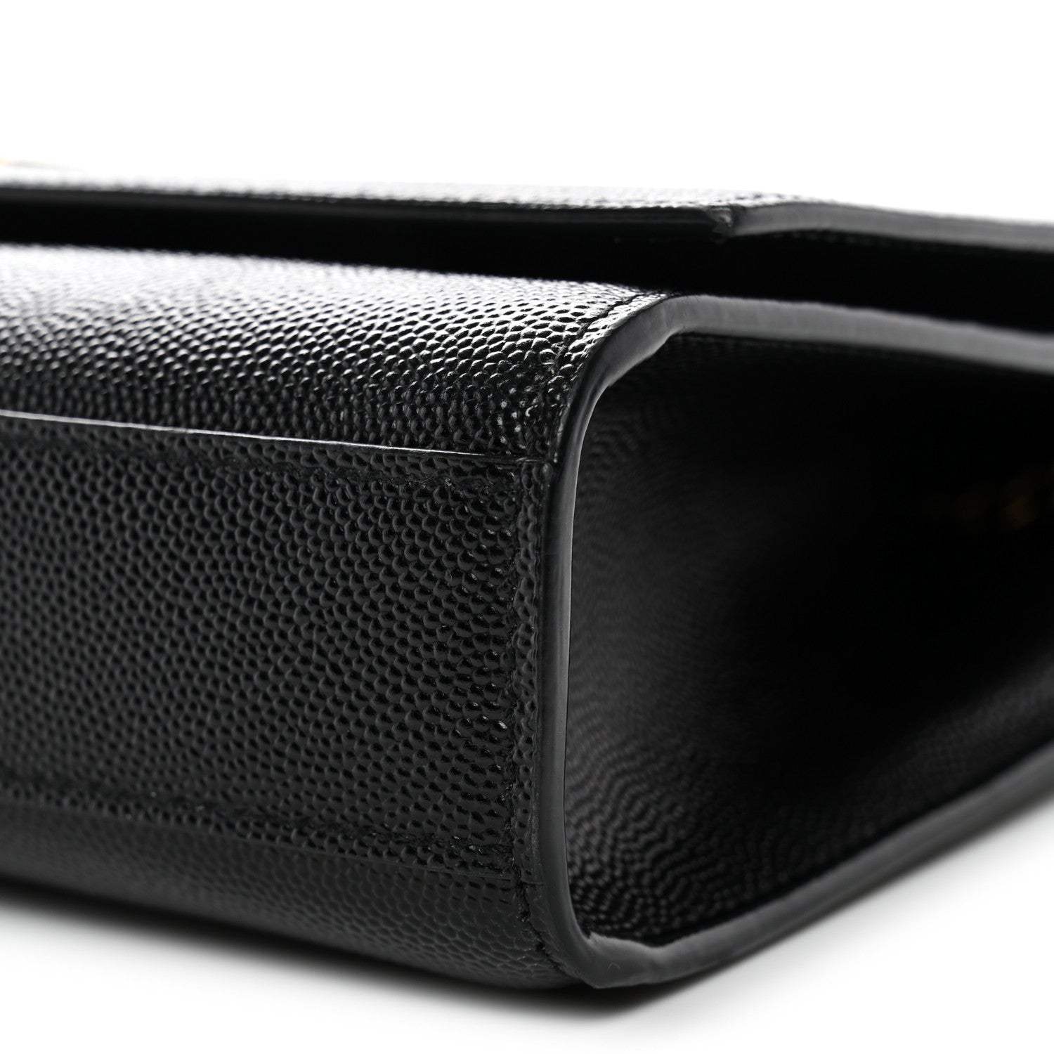 Saint Laurent Grain De Poudre Medium Classic Monogram Kate Satchel Black 10 of 10