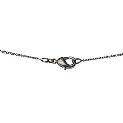 Chanel Crystal CC Necklace Black 4 of 5