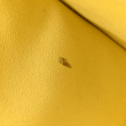 Celine Drummed Calfskin Mini Luggage Citron 10 of 12