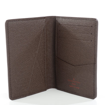Louis Vuitton Damier Ebene Pocket Organizer NM 6 of 8