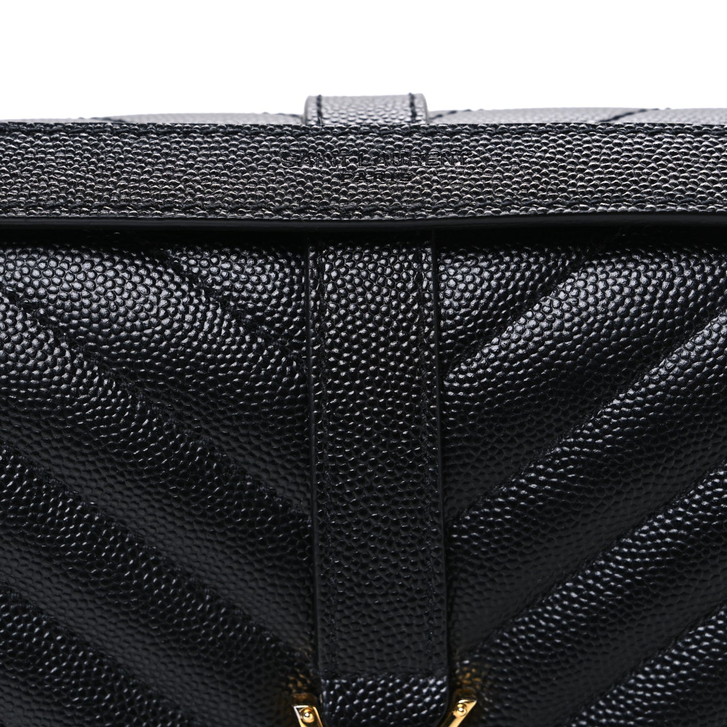Grain De Poudre Matelasse Chevron Medium Monogram Satchel Black Black