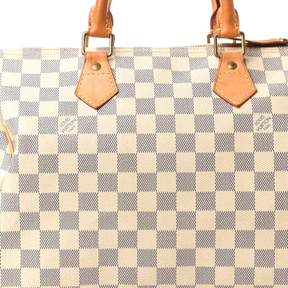 Louis Vuitton Damier Azur Speedy 30 10 of 10