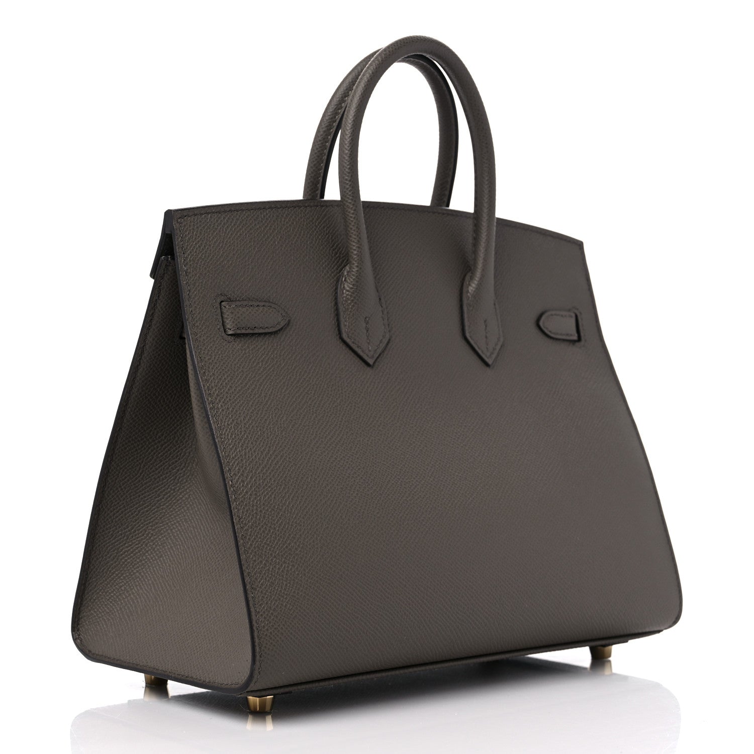 Hermes Epsom Birkin Sellier 25 Etain 3 of 10