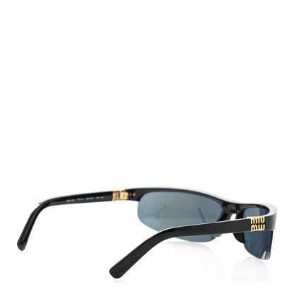 Miu Miu Acetate Mirror Miu Nocturne SMU A02 Sunglasses Black Pink 4 of 8