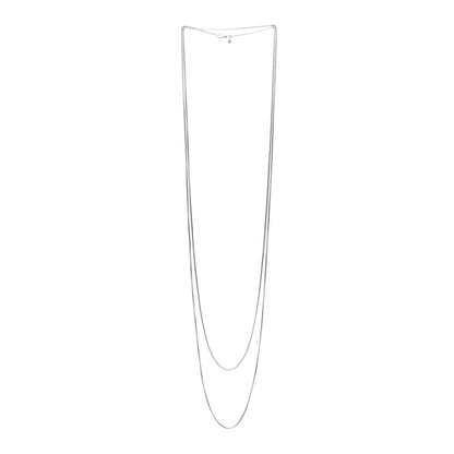 David Yurman Sterling Silver 14K Yellow Gold 2.7mm Box Chain Necklace 72" 3 of 5