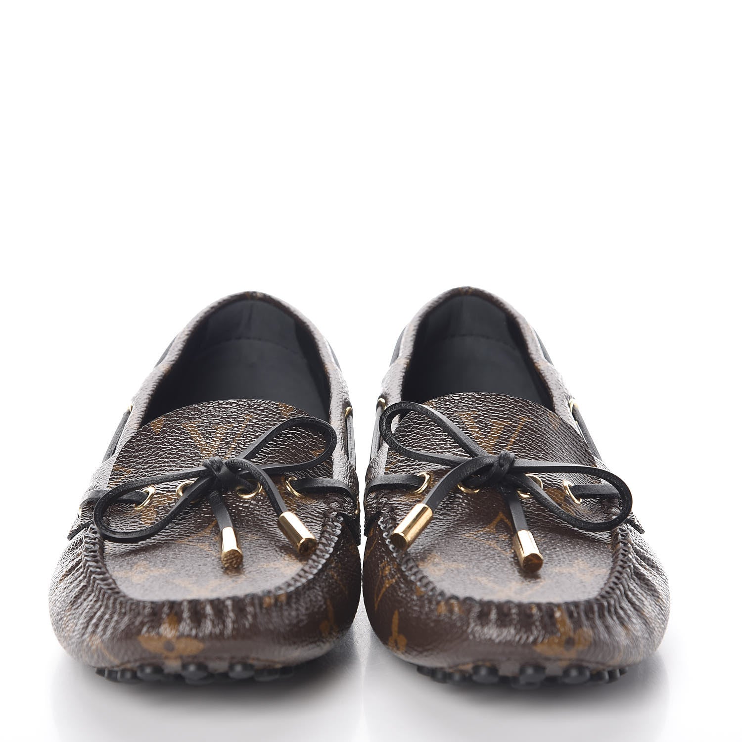 Louis Vuitton Patent Monogram Gloria Loafers 38 2 of 7