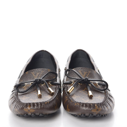 Louis Vuitton Patent Monogram Gloria Loafers 38 2 of 7