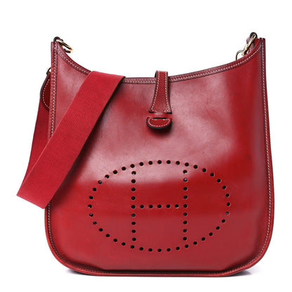 Hermes Chamonix Evelyne PM Rouge H 1 of 14