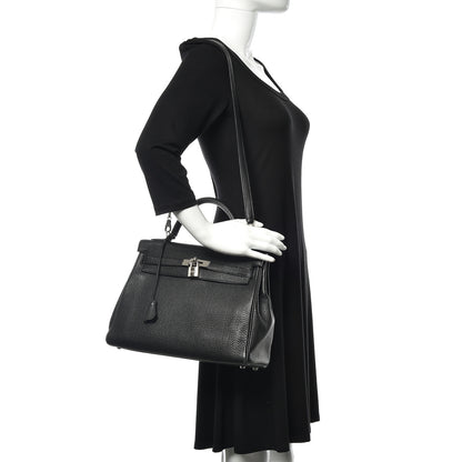 Hermes Togo Kelly Retourne 32 Black 2 of 41