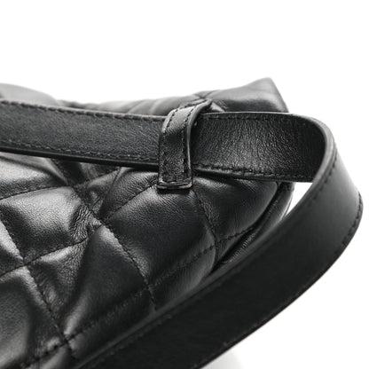 Chanel Lambskin Quilted Waist Belt Bag Black 15 of 16
