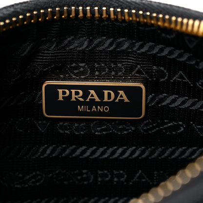 Prada Saffiano Lux Re-Edition 2005 Shoulder Bag Black 6 of 11