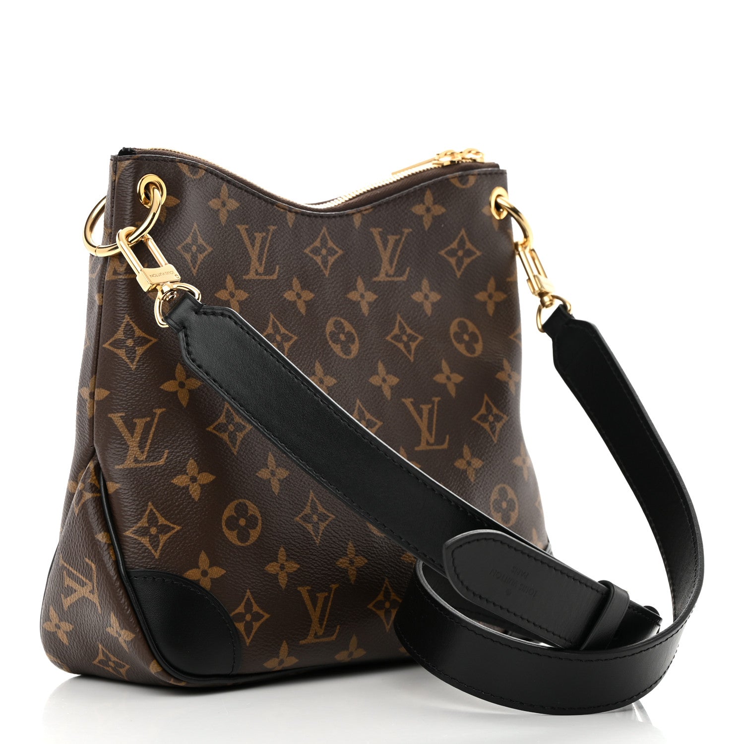 Louis Vuitton Monogram Odeon PM Black 3 of 11
