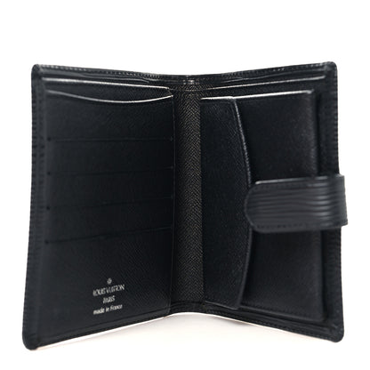 Louis Vuitton Epi Porte-Billets Compact Wallet Black 5 of 7