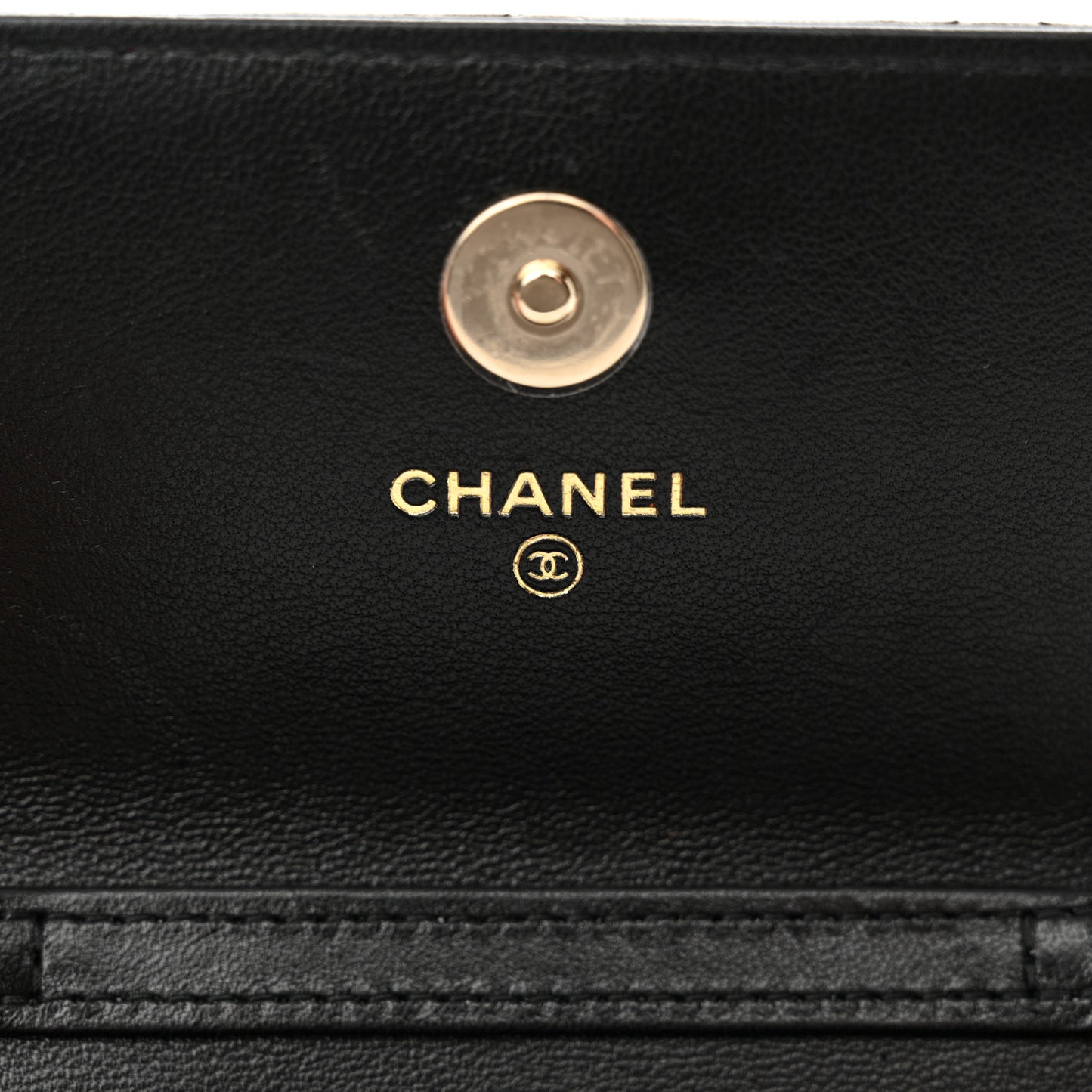Shiny Lambskin Ribbon Quilted Flap Belt Bag Black