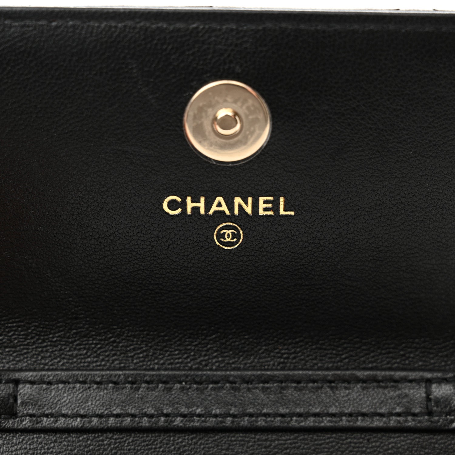 Chanel Shiny Lambskin Ribbon Quilted Flap Belt Bag Black 6 of 11