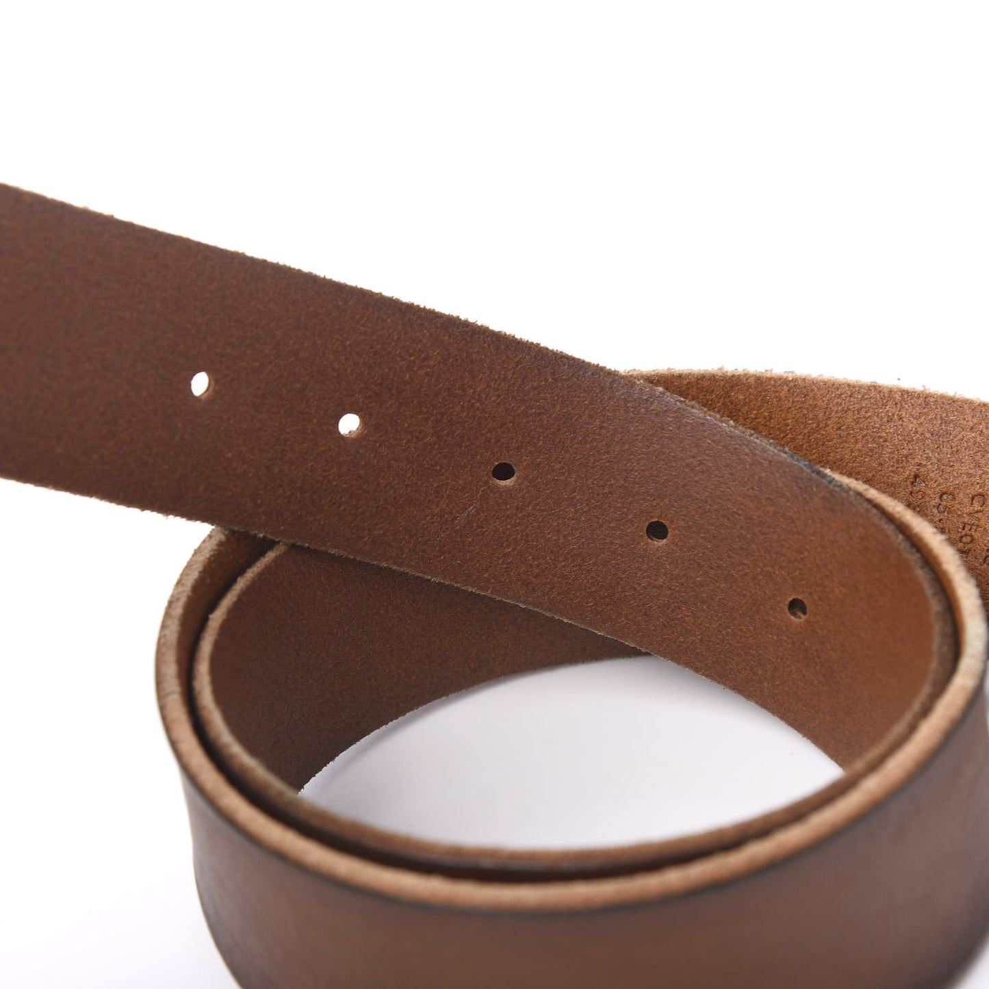 Faded Calfskin Double G 40mm Belt 85 34 Cuir