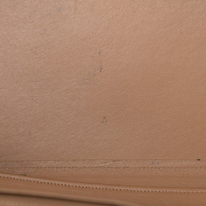 Celine Drummed Calfskin Suede Medium Trapeze Burgundy 11 of 16