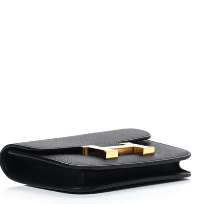 Hermes Epsom Constance Slim Wallet Black 4 of 6