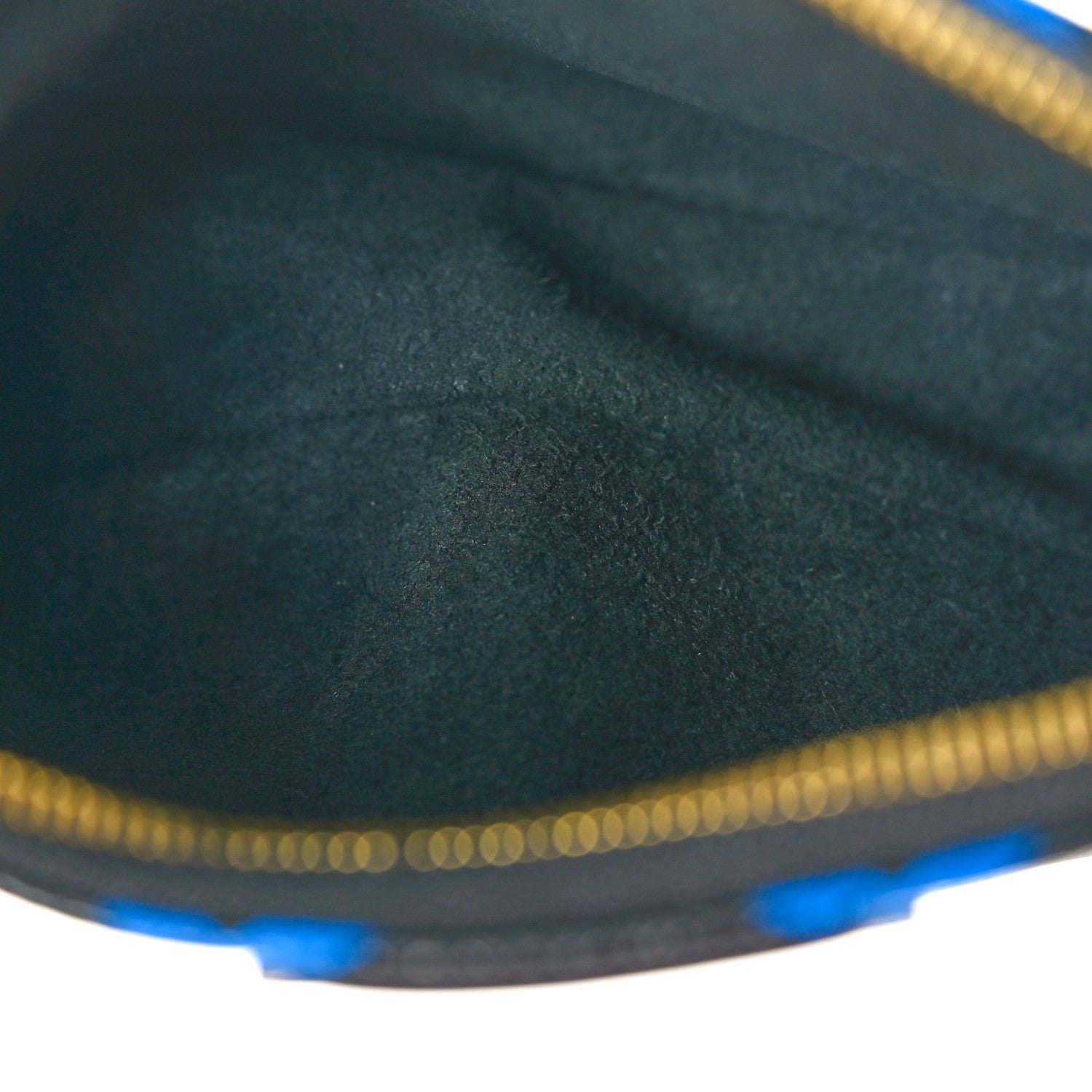 Louis Vuitton Colored Monogram Mini Pochette Accessories Blue Black 4 of 8