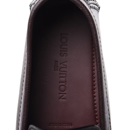 Louis Vuitton Taiga Monte Carlo Moccasin Loafers 10 Grizzli 8 of 10