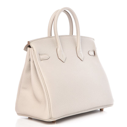 Hermes Togo Birkin 25 Beton 3 of 36