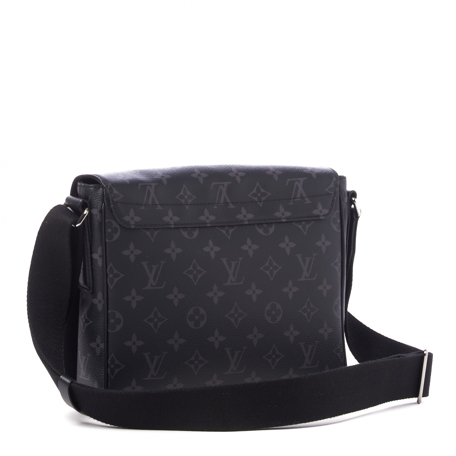 Louis Vuitton Monogram Eclipse District PM Black 2 of 8