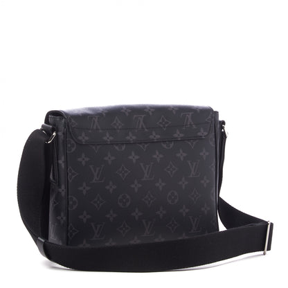 Louis Vuitton Monogram Eclipse District PM Black 2 of 8